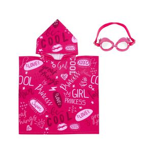 Toalla Playa Infantil Casaideal Kids Princess / 60 X 120 Cm