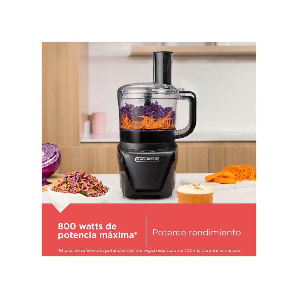 Procesador De Alimentos Black+decker Silencioso Fp4342 image number 2.0