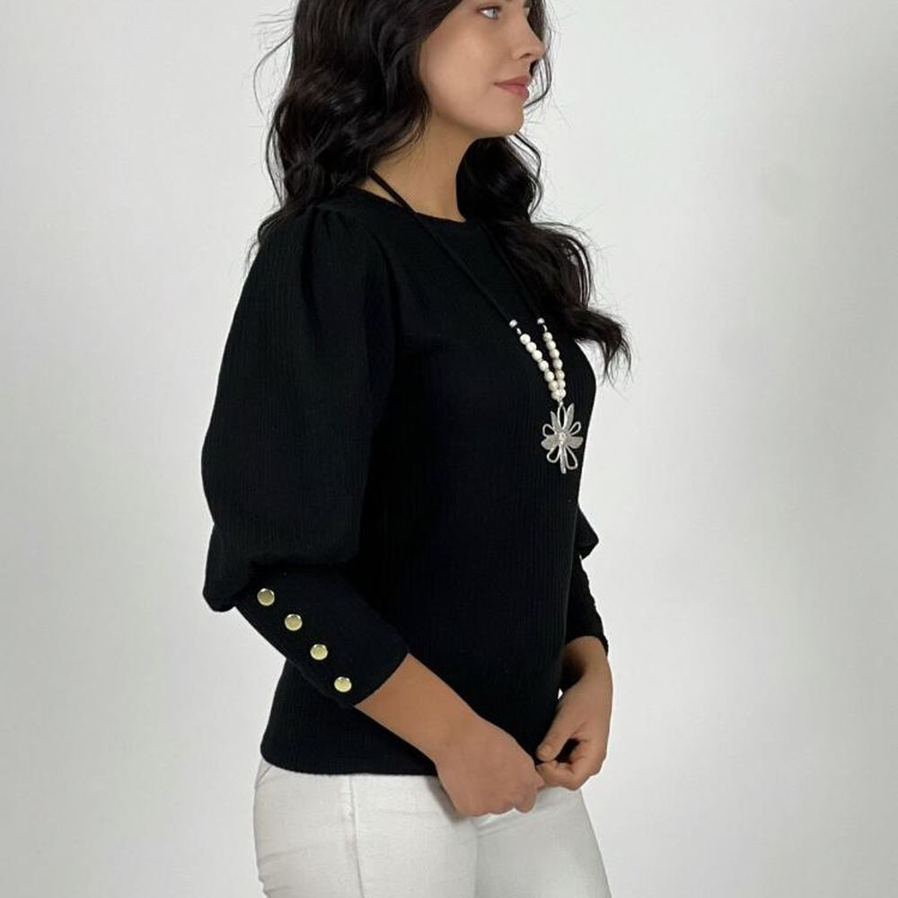 Polera Lanilla Manga Princesa image number 13.0