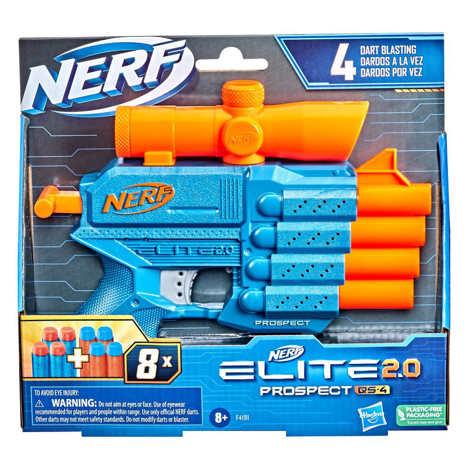 Lanzador Nerf F4191 image number 1.0