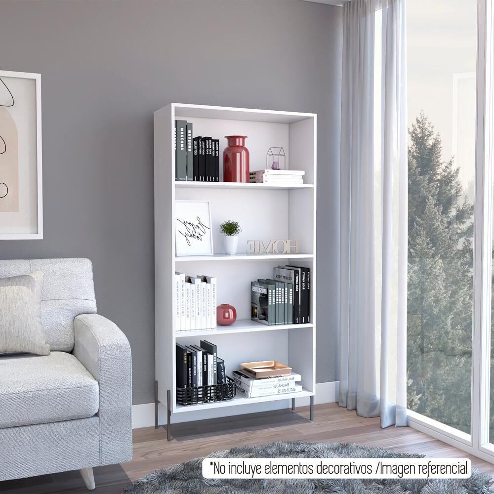 Librero Tuhome White Collection image number 2.0