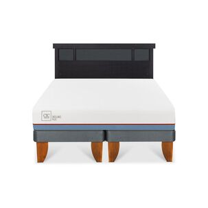 Cama Europea Cic Excellence Plus / 2 Plazas / Base Dividida + Respaldo