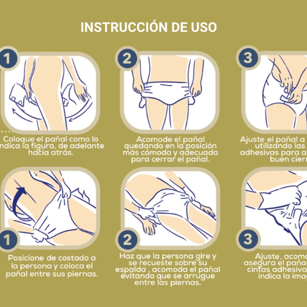 Pañales Adulto Desechables Feliday Plus 8 Un Talla G image number 3.0