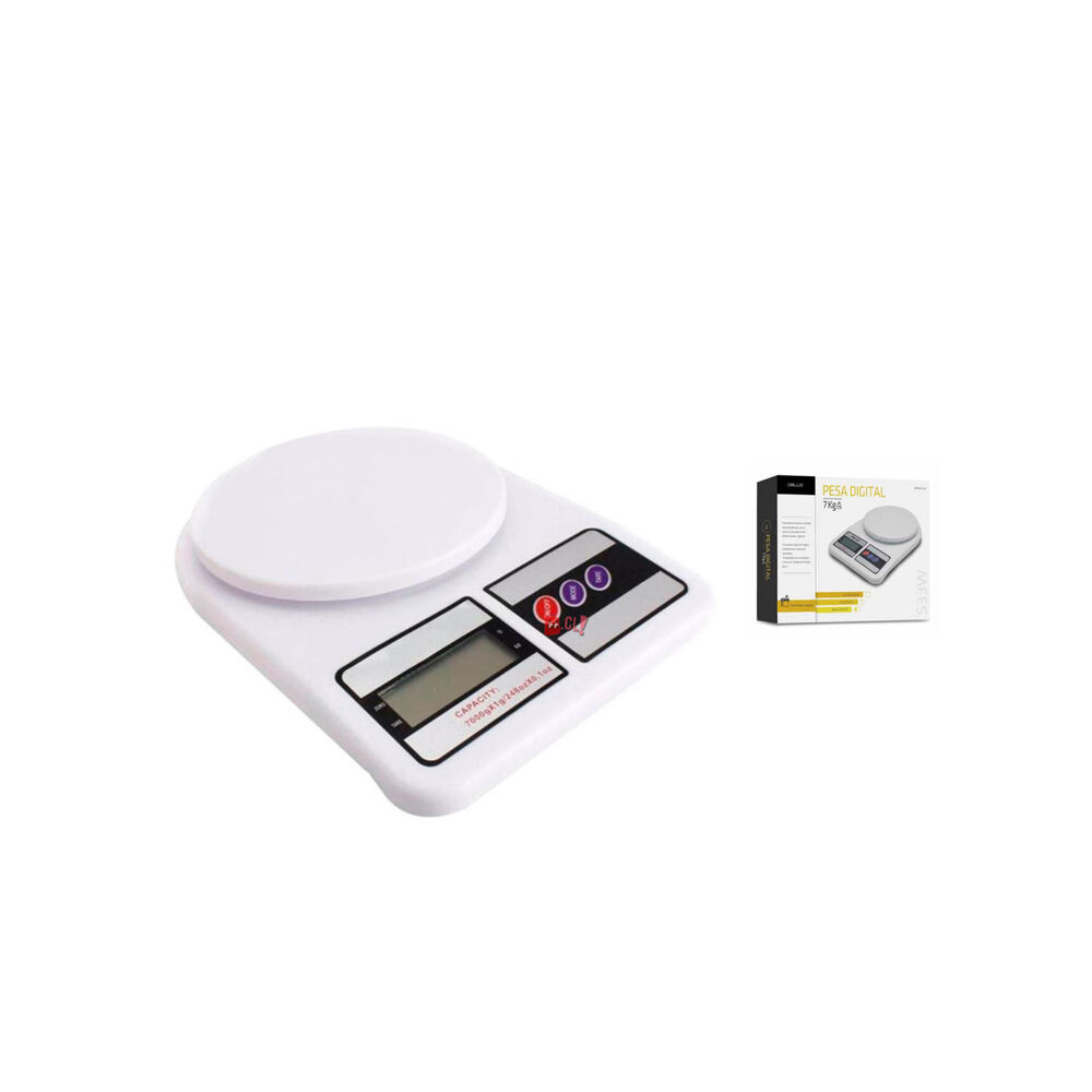 Pesa Gramera Para Cocina 7kg Con Pantalla Lcd - Ps image number 1.0
