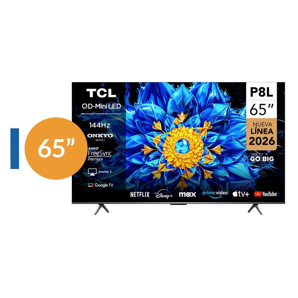 Led 65 " Tcl P8l / Qd-mini Led 4k / Smart Tv image number 0.0