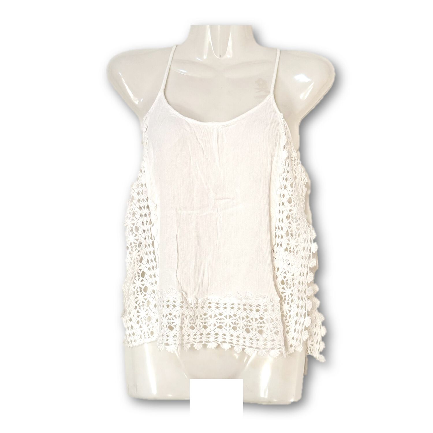 Polera Blanca Aussie Talla S image number 1.0