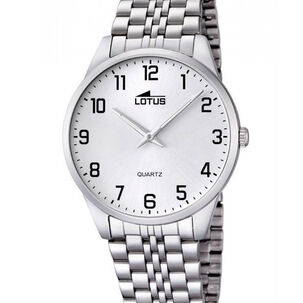 Reloj 15883/1 Lotus Blanco Hombre Acero Clasico