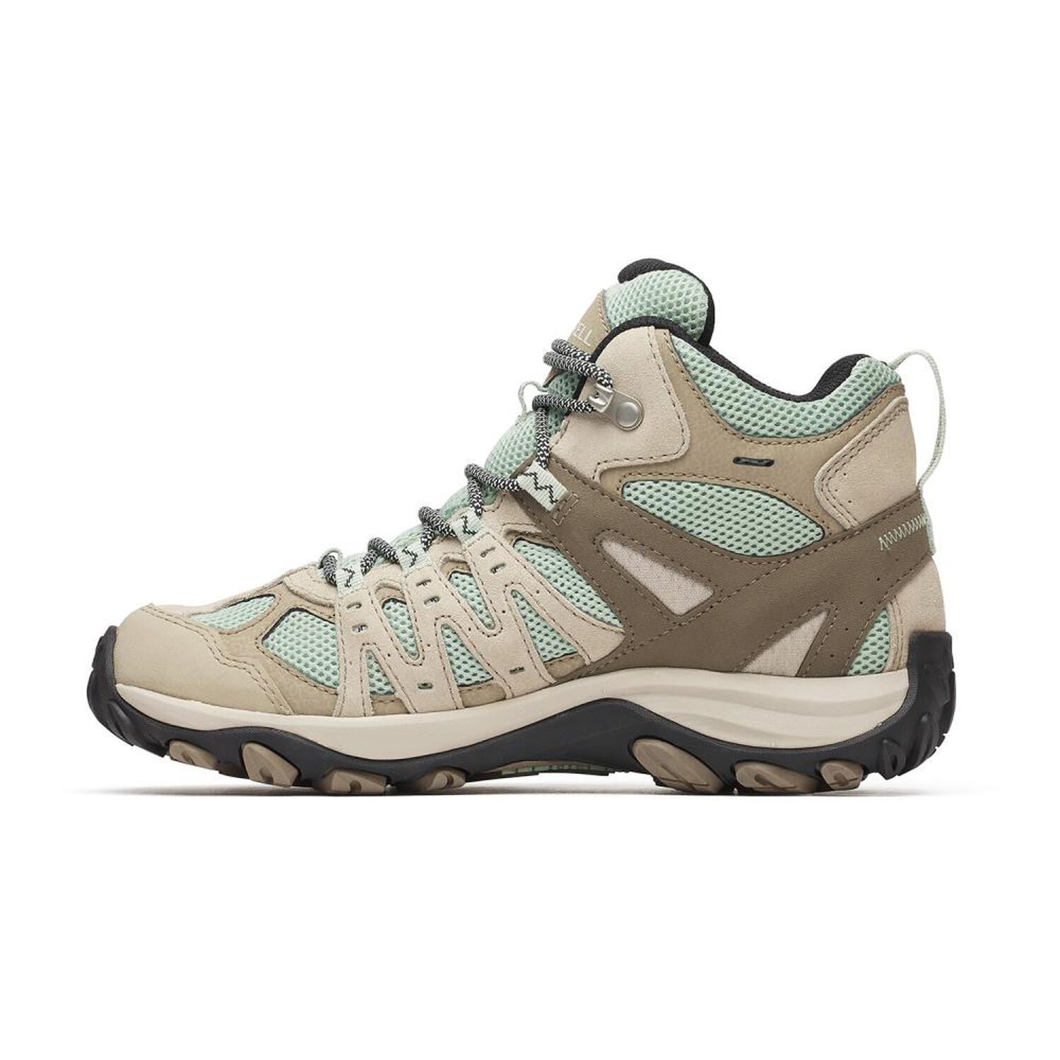 Bot&iacute;n Outdoor Mujer Merrell Accentor 3 Mid Wp Beige image number 1.0