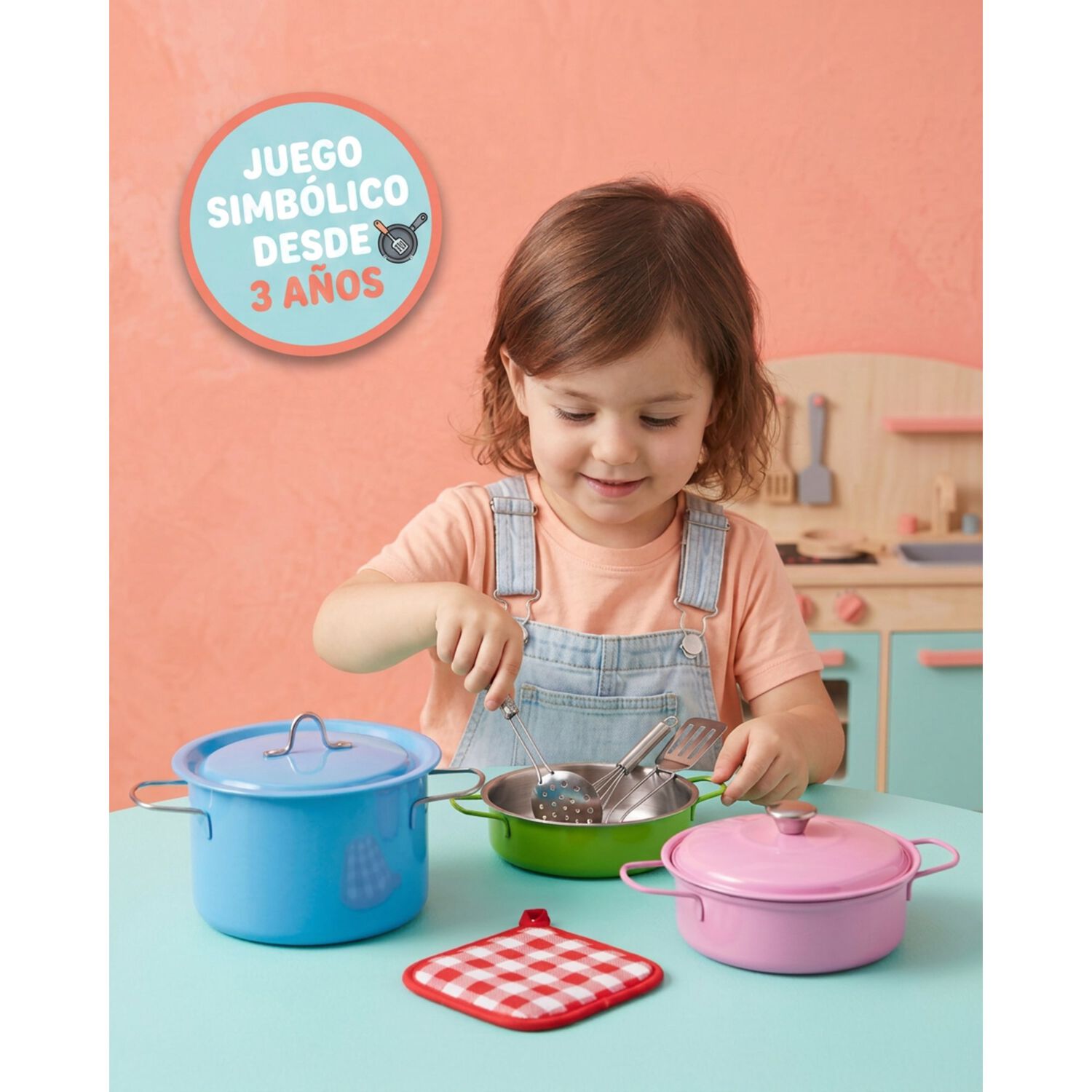 Maleta Juguete Unicornio Con Set T&eacute; Infantil Cocina image number 19.0