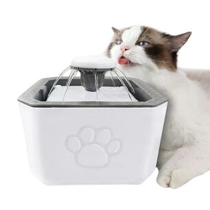 Fuente Agua Mascotas Autom&aacute;tica Silenciosa Dise&ntilde;o Moderno