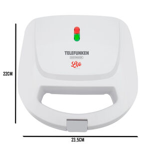 Sandwichera Antiadherente 2 Panes Telefunken Tfl Easymaker T