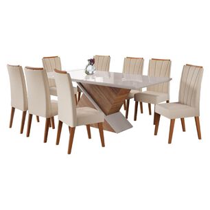 Juego De Comedor Di Poretti Design Elite / 8 Sillas