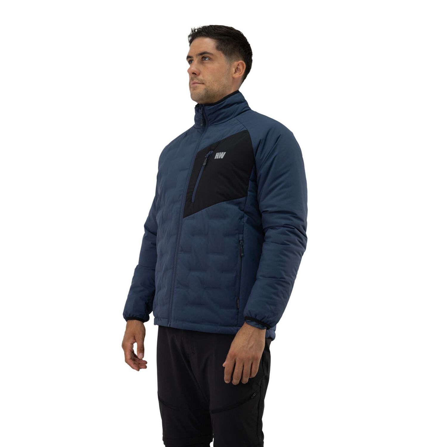 Parka Insulada Hw Explorer S/gorro Hombre Deep Blue image number 2.0