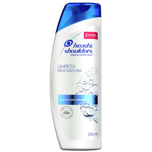 Shampoo Head & Shoulders Limpieza Control Caspa 375 Ml