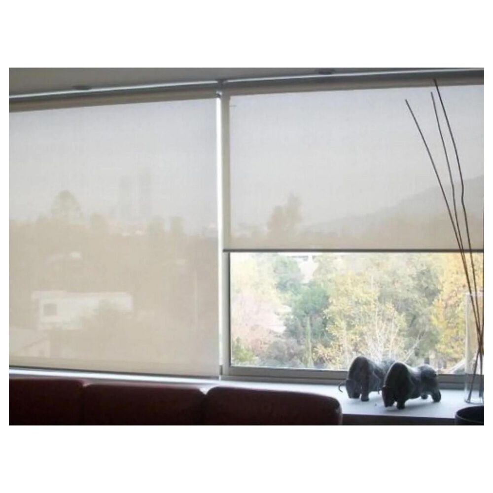 Cortina Roller Rustica Deluxe 60x200 Cm Beige image number 2.0