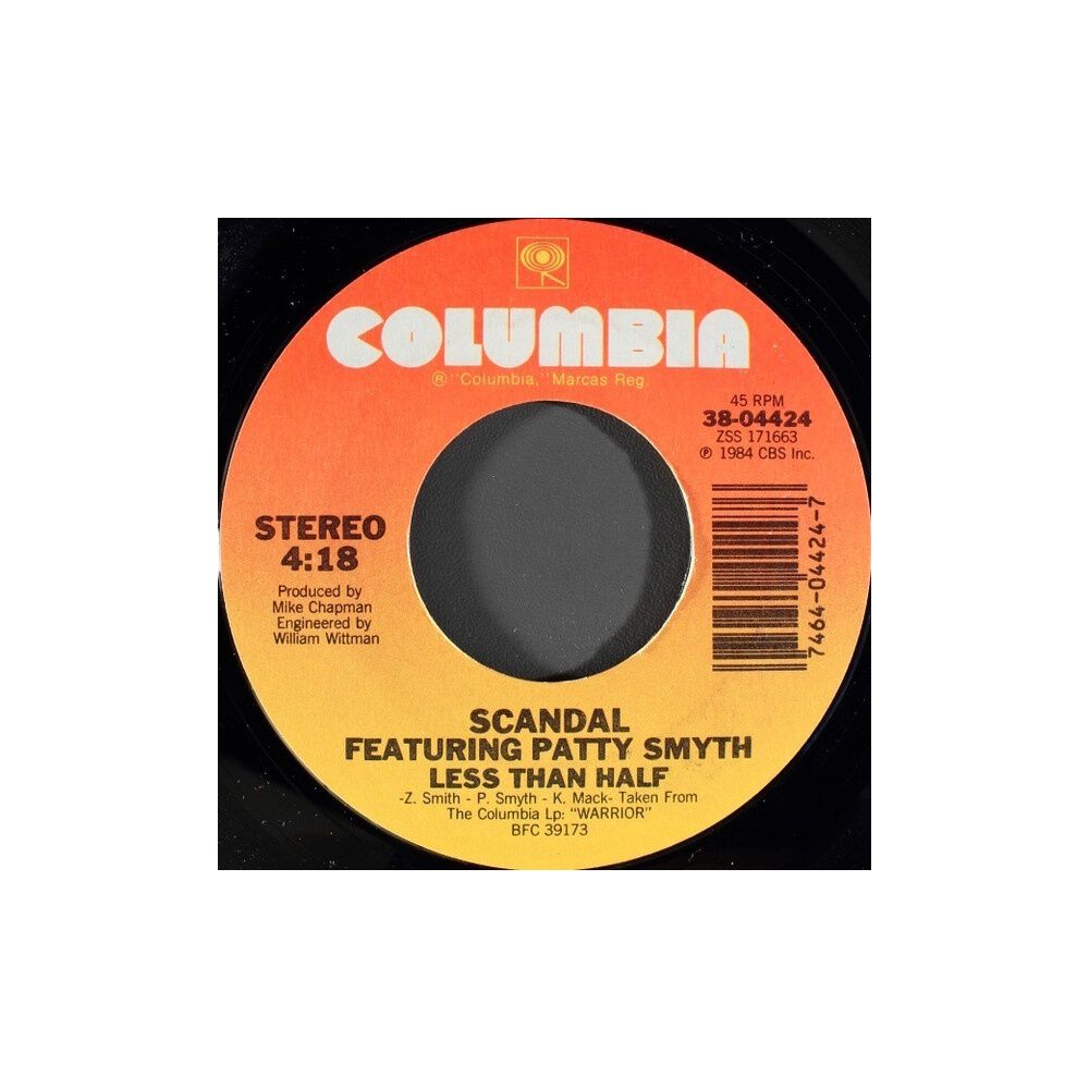 Scandal Ft. Patty Smith - The Warrior | 7" Single Vinilo Usado image number 2.0
