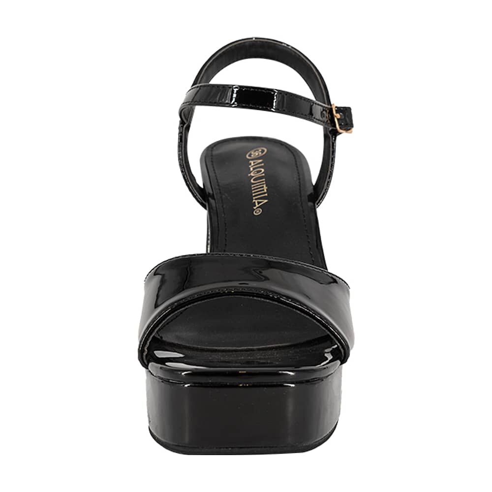 Sandalia De Vestir Amaia Negro Charol Alquimia image number 2.0