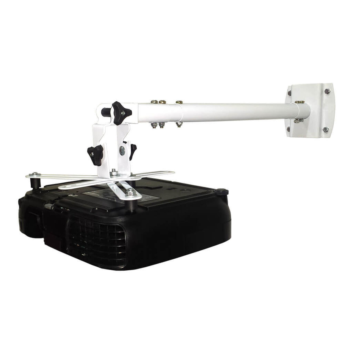 Soporte Proyector Brazo De 90.5 Cm Blanco Techo/pared - Inclinable - Sbrp756b Brasforma image number 0.0