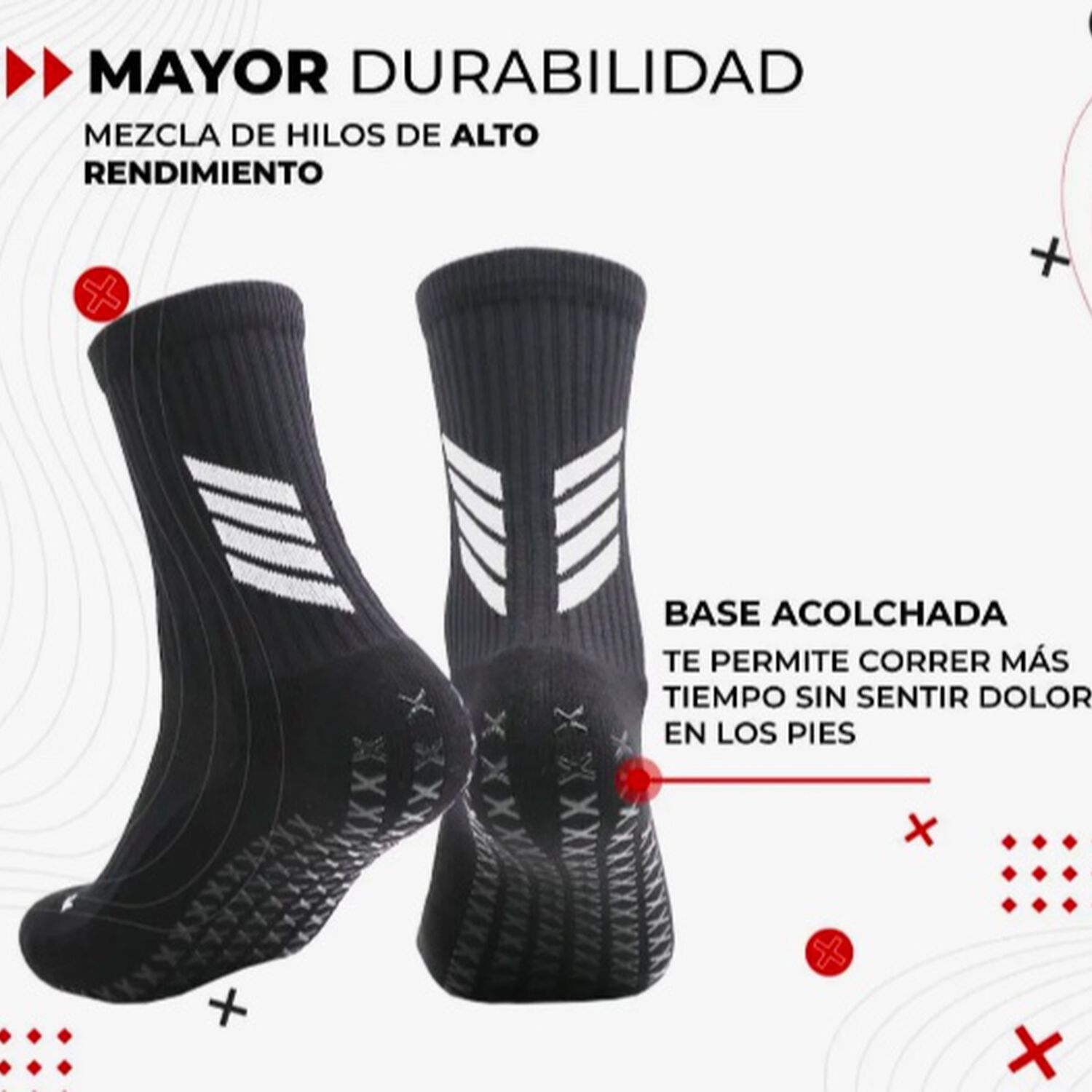 Medias Futbol Antideslizante image number 2.0