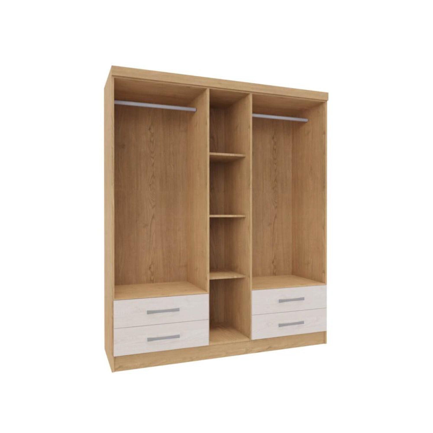Cl&oacute;set Casa Ideal S445 / 5 Puertas / 4 Cajones image number 2.0