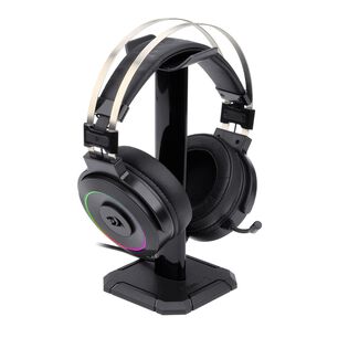 Audifonos Usb Redragon Lamia Black Audio 7.1 Con Soporte