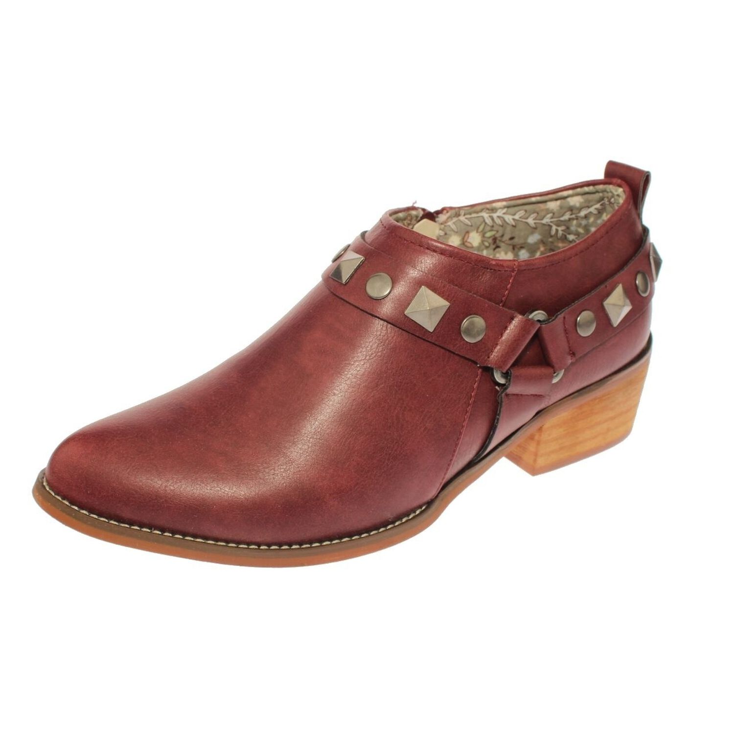 Zapato Burdeo Wings Art. 5wk17871burgundy image number 0.0