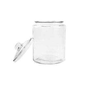 Frasco Vidrio 29 Cm Con Tapa