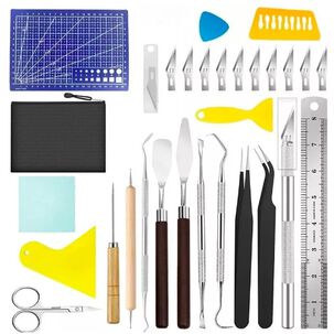 Base Mat Tapete De Corte Con 29 Accesorios