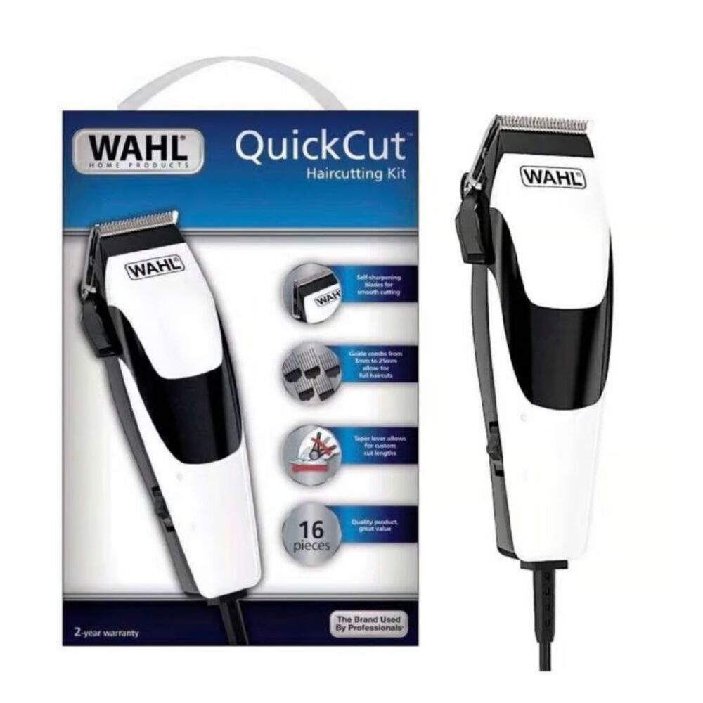 Máquina Cortadora De Pelo Profesional Wahl Quickcut 16 Piezas image number 0.0
