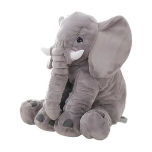 Elefante Coj&iacute;n Almohada Gris