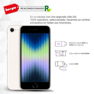 Iphone Se 3 128gb Starlight -reacondicionado- Grado A