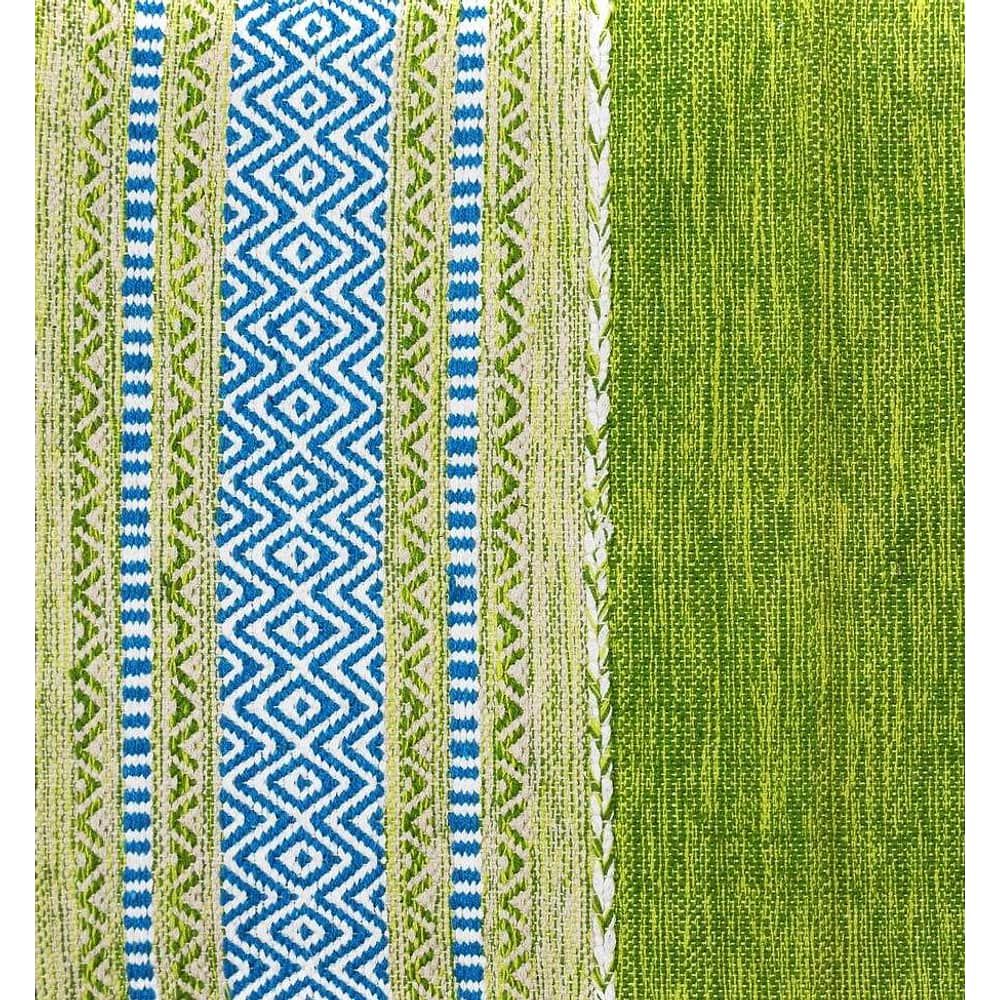 Alfombra Kilim Mediana Verde image number 1.0