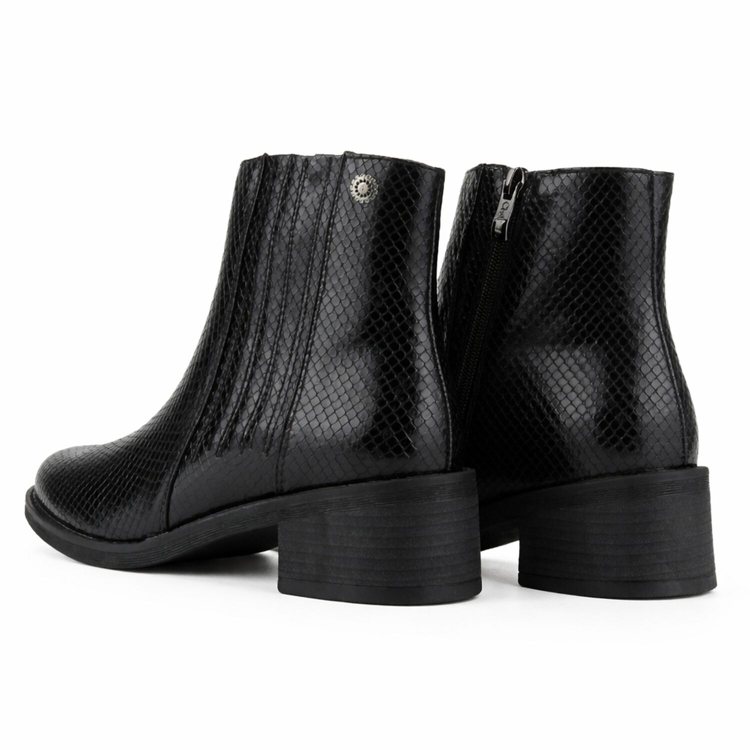 Botin Negro Mujer Casual Chalada Trafa image number 5.0