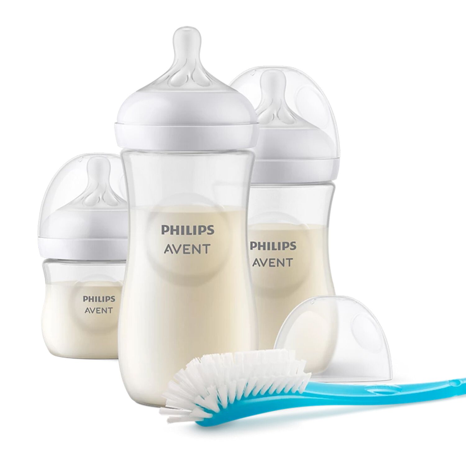 Set Mamaderas Philips Avent Scd837/12 Con Cepillo image number 0.0