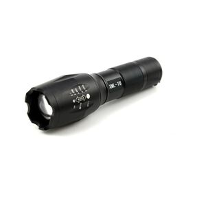 Luz Linterna Led T&aacute;ctica Xml-t6 4000 Lum Grande Zoom Pila Recargable