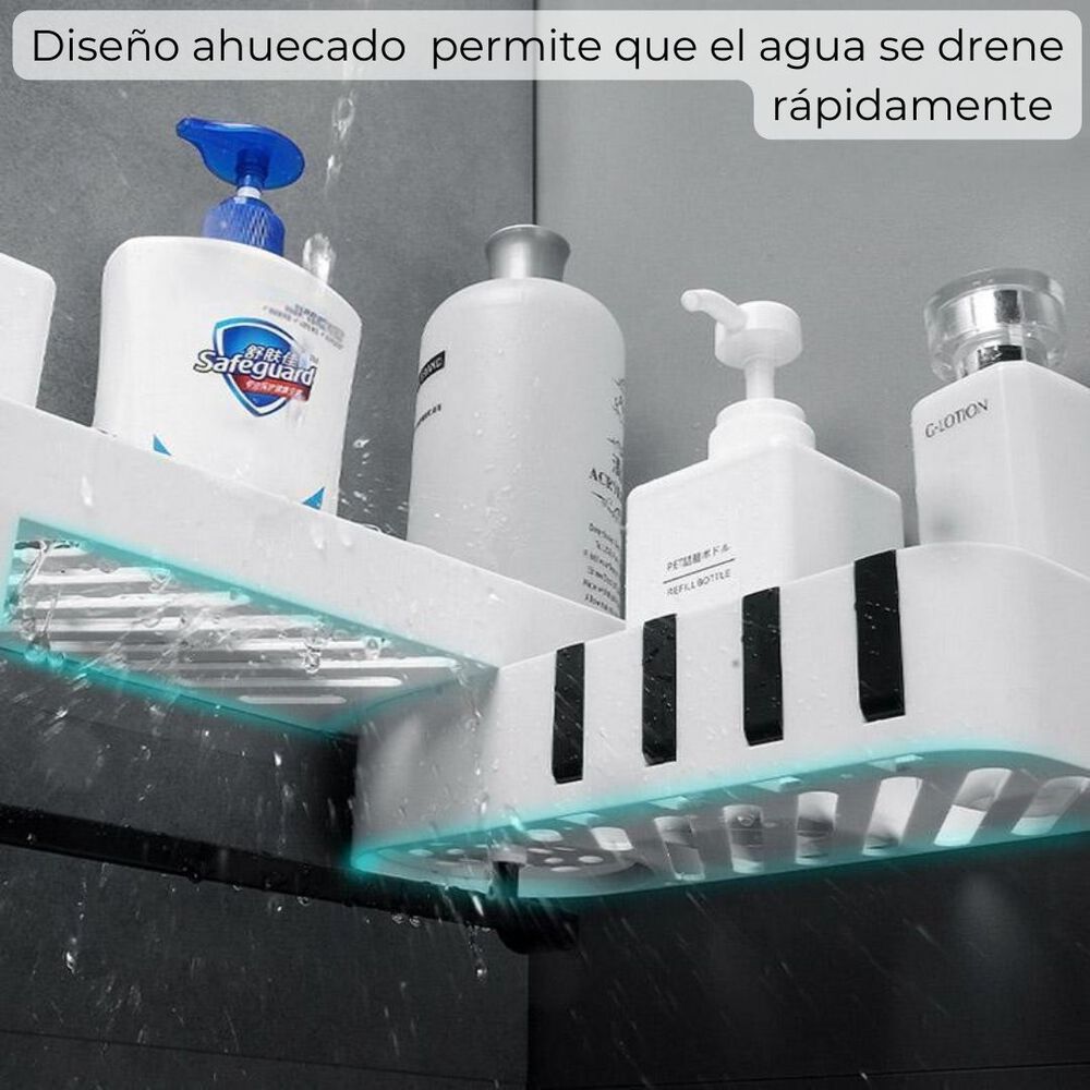 Organizador Esquinero Ajustable Multiuso Para Baño Y Cocina image number 9.0