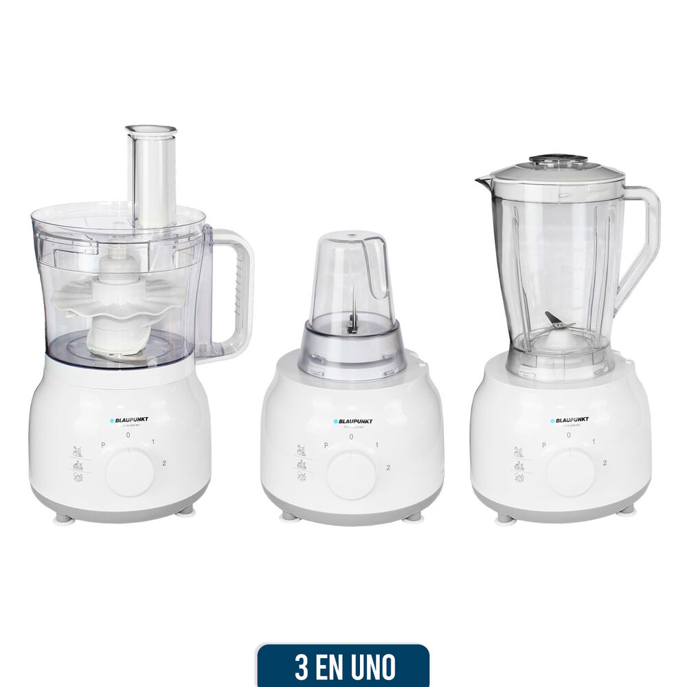 Procesadora De Alimentos 3 En 1 Blaupunkt Problade Kit image number 1.0