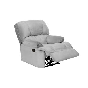 Bergere Perugia Reclinable Tela Velvet Gris