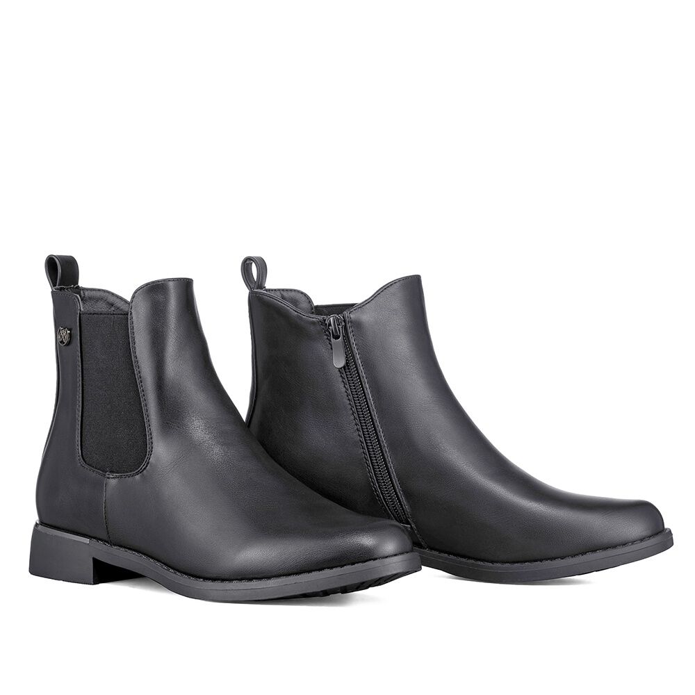 Botin Casual Mujer Eco Cuero Comodo Formal Moda Weide Zs61 image number 5.0