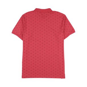 Polera Estampada Manga Corta Cuello Piqu&eacute; Hombre Herald