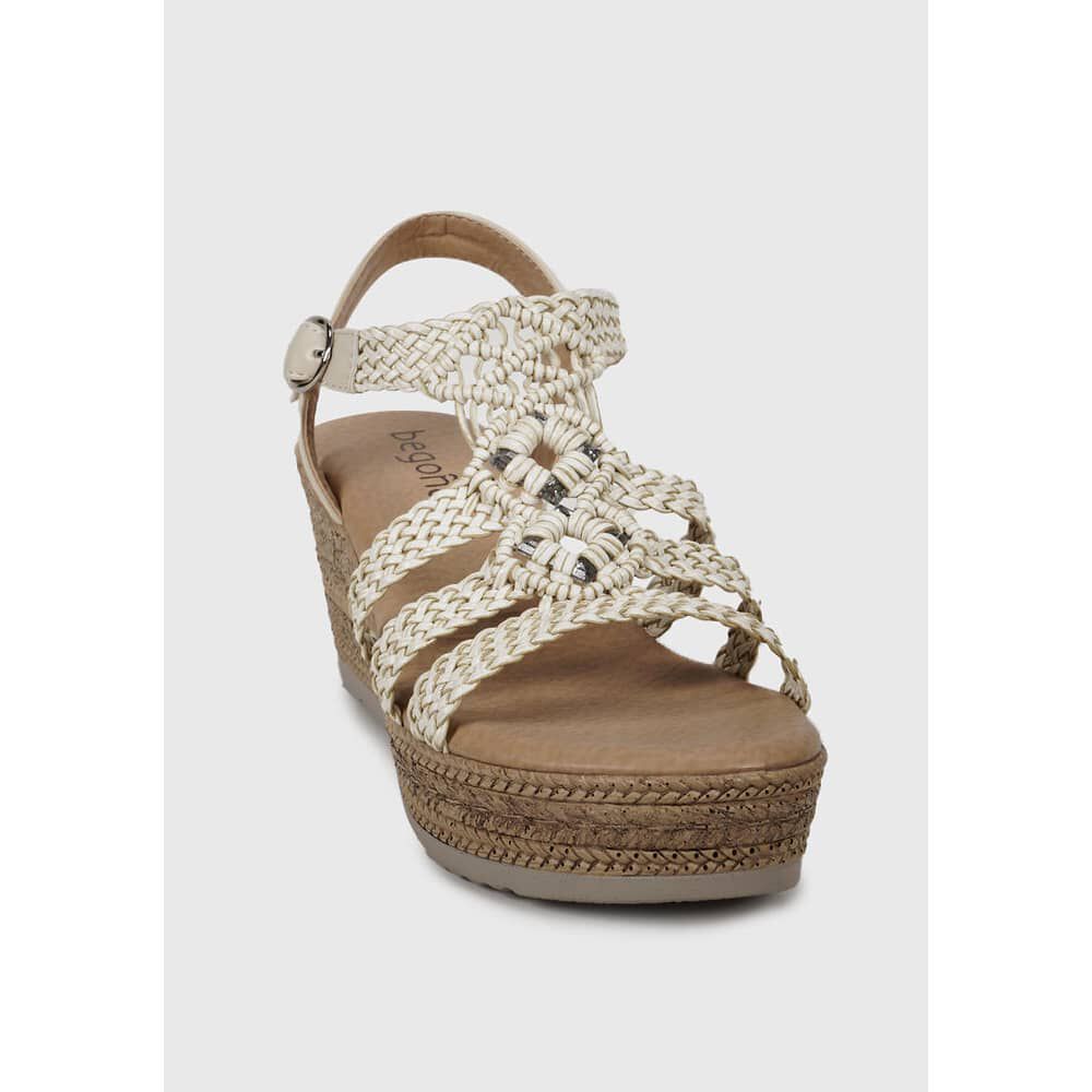 Sandalia Roma Beige image number 1.0