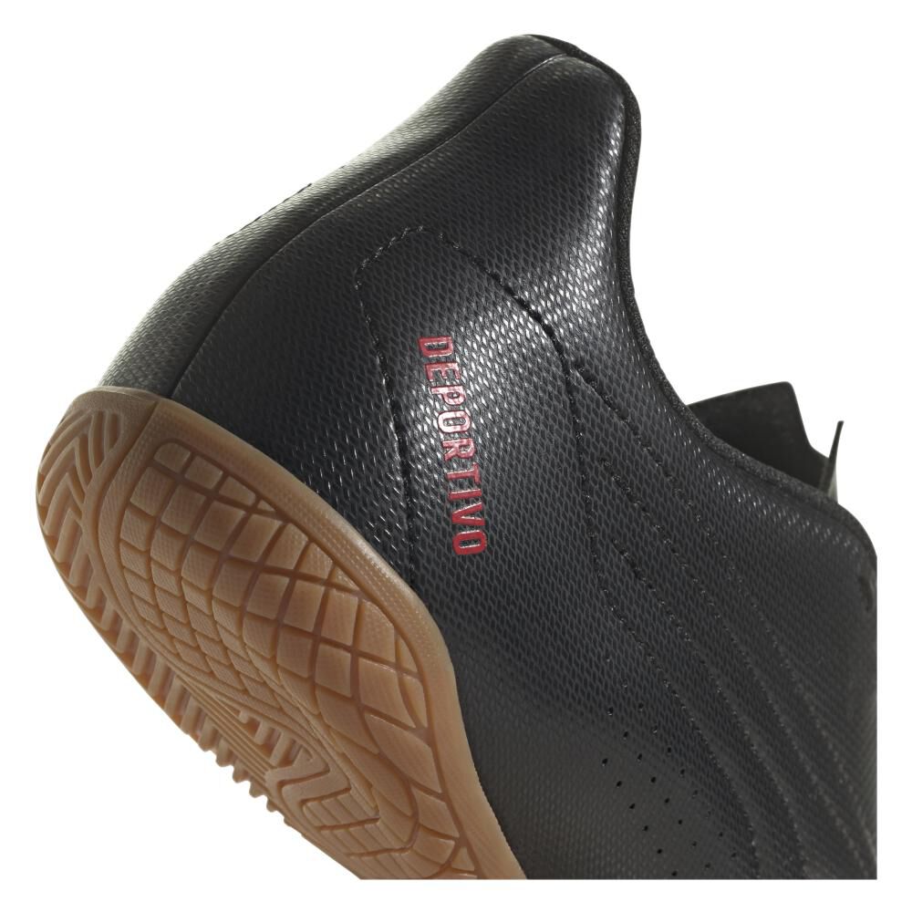 Zapatilla Fútbol Hombre Adidas Deportivo Ii In Negro image number 5.0