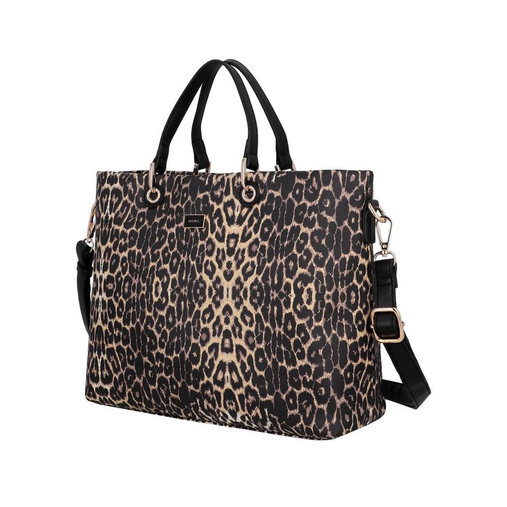 Cartera Tote Secret Narok St6 L Leopardo image number 1.0