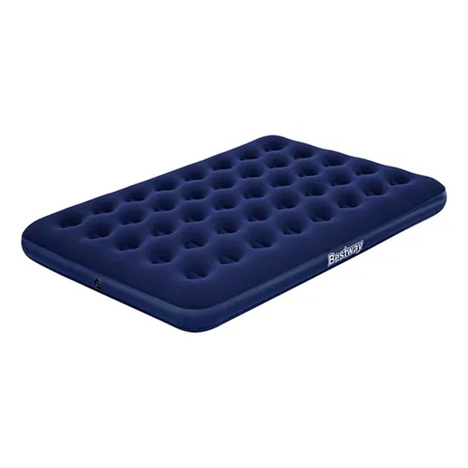 Cama Colch&oacute;n Inflable Matrimonial Color Azul image number 0.0