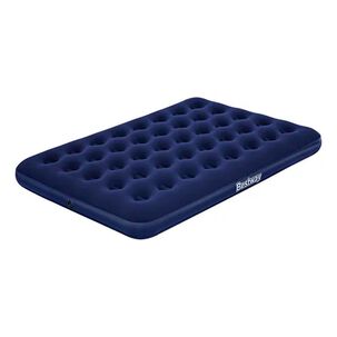 Cama Colch&oacute;n Inflable Matrimonial Color Azul