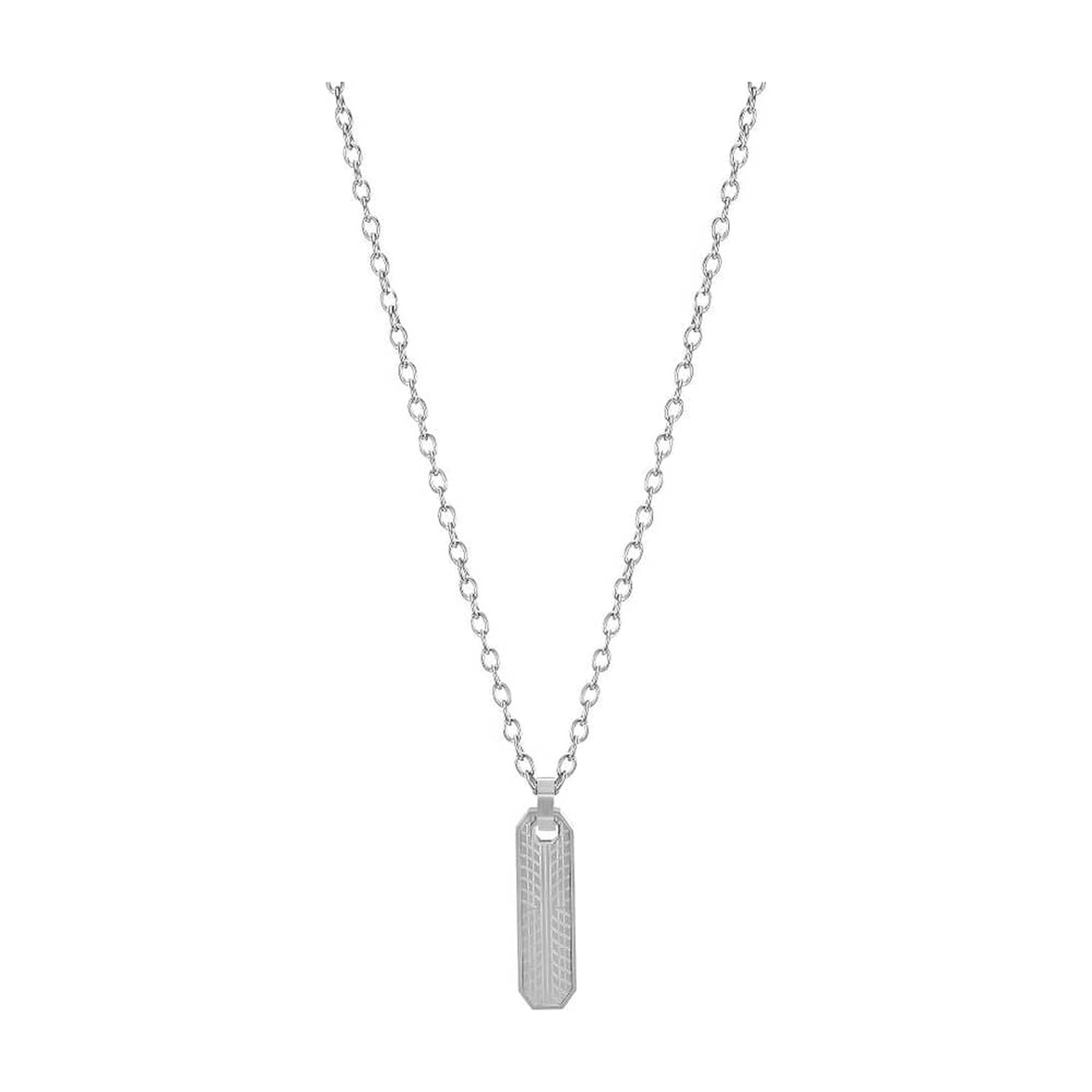 Cadena De Hombre Cat J001n00122 Plateado image number 0.0
