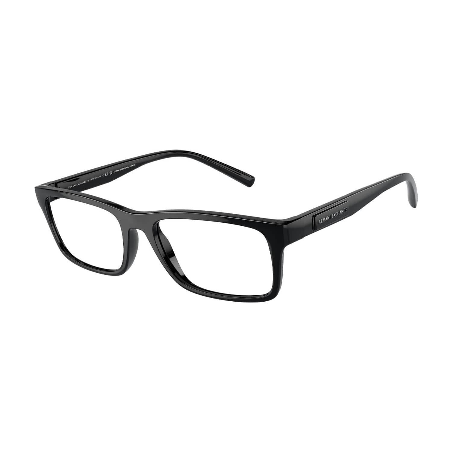 Lentes &Oacute;pticos Negro Brillante Armani Exchange image number 1.0
