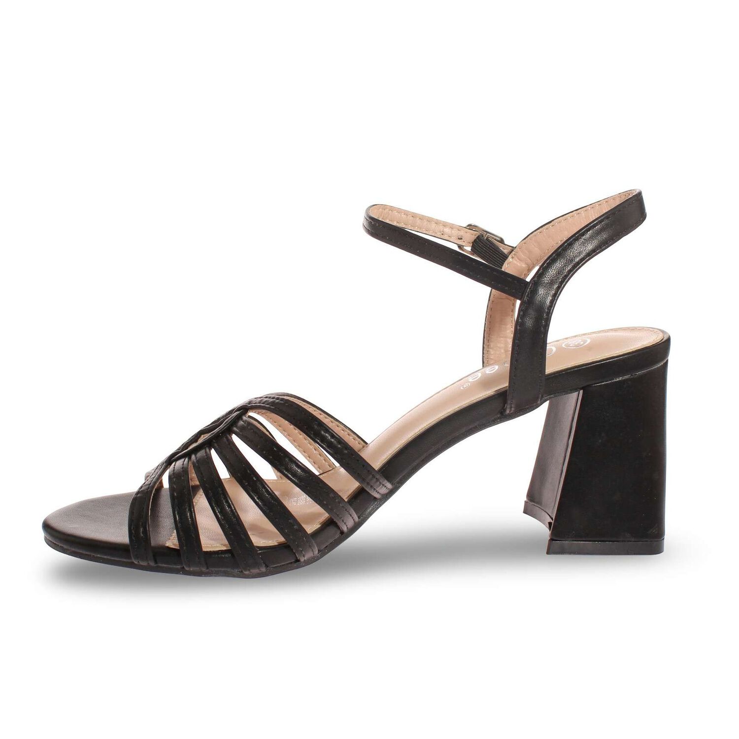 Sandalia Taco Negro V&iacute;a Franca Art. 5kd84black image number 3.0