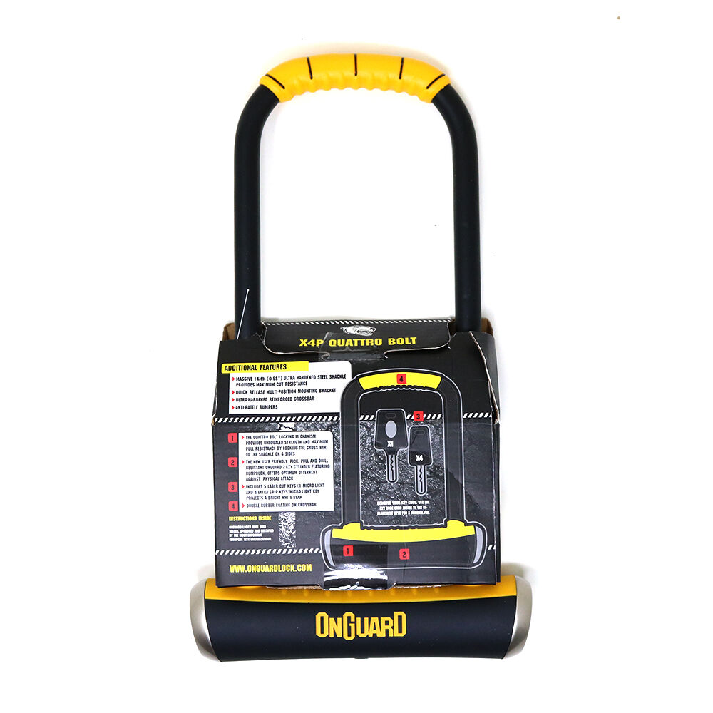 Candado Onguard Llave U-lock Pitbull Ls 115x292mm image number 5.0