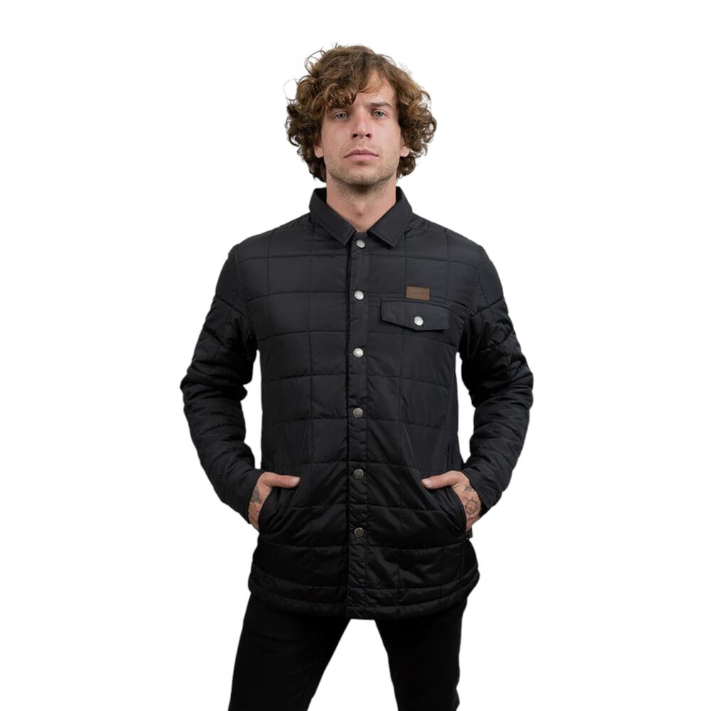 Chaqueta Parka Landing Zone Negro Hombre Falcone image number 1.0
